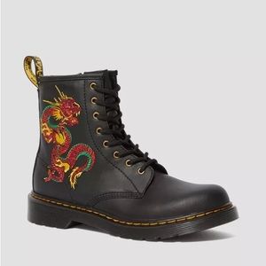 Dr Martens Embroidered Dragon boots